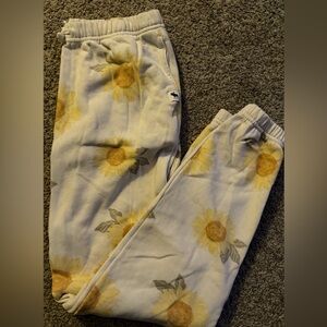 Abercrombie Kids Sunflower Print Sweatpants